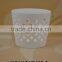bisque firing ceramic tealight candle holder for decoration