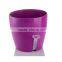 Wholesale Flower Pots Type and Stocked Eco-Friendly Feature Tall Plastic Colorful Plastic Flower Pots