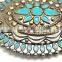 Antique Looking Fashion hot sale embellished buckle for belts, Zinc alloy material buckle with Paint injection and Rhinestones
