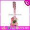 Best sale baby wooden musical guitar toy wholesale kids wooden musical guitar toy W07H014-S