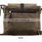 Soft Canvas Crossbody Shoulder Bag School Messenger Bag for Ipad