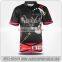 Custom design bowling polo shirt with three buttons up or 1/4 zipper up