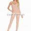 Thin shoulder straps camisole stretchy material jumpsuit plus size