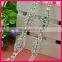 oval silver wholesale rhinestone chain trim WRC-317
