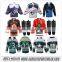 wholesale game practice sublimated hockey jerseys club training hockey shorts socks polyester bespoke hockey uniforms