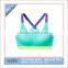 Wholesale Quick Dry Blank Mesh Yoga Sports Bra Custom With Racerback Style