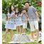 2017 Latest Family Matching Clothing Stripe t Shirt Family Set Clothes
