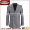 New Design Double Breast Light Grey Coat Pant Business Men Suit