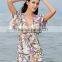 Women Cover up Cool Floral Pattern Summer Beach Dress Swimwear Smock Top SV002465