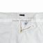 Men All Blank White Easy Clean Chino Shorts