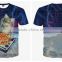 Ebay hot sale 3D Animal printed T Shirts for men Flash-cat Printed 3D T-Shirts short sleeve