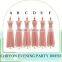 Hot sale New fashion Custom sleeveless sexy Maxi Chiffon Evening Party Dress