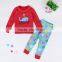 S15532A baby clothing set hot sell pajamas kids lantern fish design pyjamas children's sleepwear