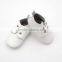 Shenzhen baby happy white leather baby oxford shoes