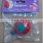 blister card pack of 100% cotton of tomato pin cushion with saw/wood dust inside