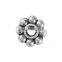 Zinc Based Alloy Spacer Beads Flower Antique Silver