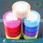 China factory custom colorful printed single face satin ribbon