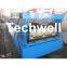 Standing Seam Roof Panel Roll Forming Machine With Hydraulic Cutting Device