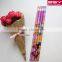 72 pcs shrink film pencils with eraser