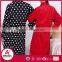 Cheap price beautiful long sleeve cotton women terry bathrobe gown wholesale