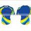 Specialized 100% polyester trendy customized rugby jersey