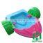 Inflatable water pedal boat for outdoor park equipment