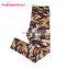 Private Label Custom Print Soft Push Up Camouflage Ladies Leggings 2017