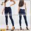 2016 Hot Pants Designs Dark Blue Pants Girl's Jeans Jeans for Women Jin Ying Factory