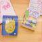 Stock promotion list of office stationery items wholesale Kawaii Cute Cartoon paper sticky note memo pad