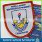 custom Iron on fabric woven patches for garment