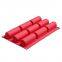 Free Sample Food Grade Heat resistant Nontoxic Silicone Cake Mould Baking Mousse Pudding Mould Tool 9holes
