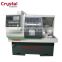 4 station tool carrier precision cnc lathe with non-noise at any speed CK6432A