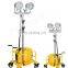 Night scan light tower portable bright solar tower light for sale