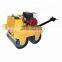 0.5 ton walk behind type double drum vibratory road roller