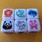 wholease heat printing 16mm plastic acrylic dice/board game dice