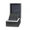 Luxury Custom Logo Black Small Mens Watch Gift Box Customized High Quality Black Matte Painting Wooden Single Watch Packaging Box