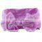 Best Selling Fashion Hair Accessories Girl Bow Baby Headband Nylon Baby Headband