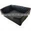 High Quality Luxury Anti-grab PU Leather Waterproof Pet Bed Orthopedic Memory Foam Dog Bed