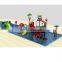 Newest design water playground water play equipment water slides prices