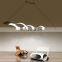 beautiful Wave shape design pendant light 2018 acrylic chandelier pendant lamp holder