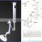 Aluminum flexible fume extraction arm, metal fume extractor arm