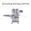 Filled double color cookies encrusting bread making machine