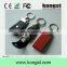 2016 OEM Hot Selling Customized Leather USB Flash Drive,Keychain Usb