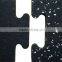 Puzzle rubber floor/Interlocking floor