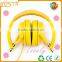 Cartoon cute lovely fancy coolest fashion popular wholesale sponge bob kids headphones