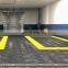 Drainage plastic flooring grating modular interlocking garage floor tiles