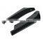 Universal Car Bumper Fin Canard Splitter Diffuser Lip Glossy Carbon Fiber For bmw e46 e60 f10 e90 f30 e39 audi a3 a4 b8 goft 4 7