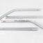 Chrome Door Visor Side Window Deflector Shade Sun Rain Shield Silver Strips Guard for Suzuki Swift 2010