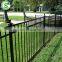 Galvanized tubular steel fence metal residencial fences from China