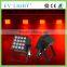 indoor stage lighting 16pcs*10w rgbw four in one led par